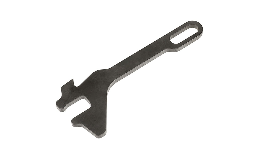 Guns Modify : Steel light weight  bolt  stop plate V2 （Heat Treatment ) For MWS