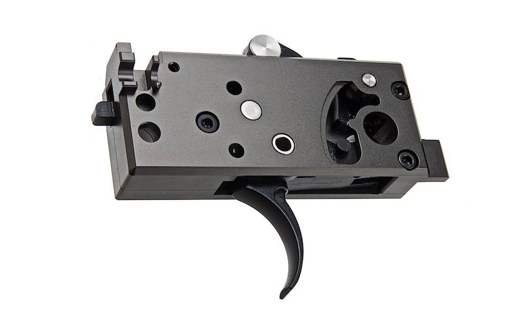 Guns Modify : EVO Drop in Full Steel Lower Parts Set For TM/GM MWS -CNC Aluminum Box Std Trigger